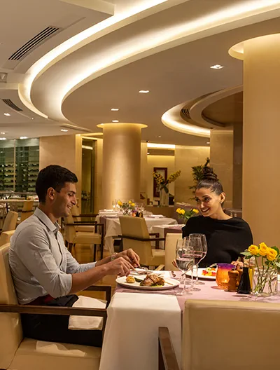 Well Decorated Dining Area Of Botticino Restaurant At The Trident Bandra Kurla