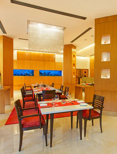 Samudra Restaurant At Trident Chennai Hotel